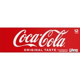 Coca-Cola Soda Soft Drink, 12 OZ Cans, 12 PK, thumbnail image 2 of 4