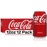 Coca-Cola Soda Soft Drink, 12 OZ Cans, 12 PK, thumbnail image 4 of 4