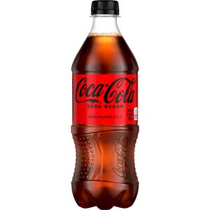 Coke Zero Sugar Diet Soda Soft Drink, 20 oz