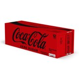 Coke Zero Sugar Diet Soda Soft Drink, Cans, 12 ct, 12 oz, thumbnail image 2 of 4