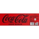 Coke Zero Sugar Diet Soda Soft Drink, Cans, 12 ct, 12 oz, thumbnail image 3 of 4