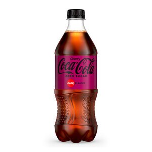 Coca-Cola Zero Cherry Diet Soda Soft Drink, 20 OZ