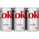 Diet Coke Soda Soft Drink, 7.5 OZ Cans, 6 PK, thumbnail image 2 of 4