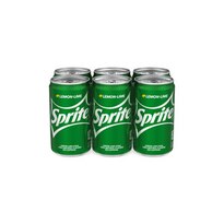 Sprite Lemon Lime Soda Soft Drinks, 7.5 OZ Cans, 6 PK