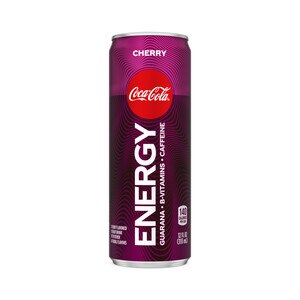 Cherry Coke Energy, Cherry Coca-Cola Flavored Energy Drink, 144 Mg Caffeine, 12 Fl oz