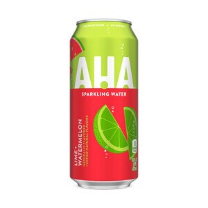 AHA Sparkling Watermelon Lime Flavored Water, 16 Oz , CVS