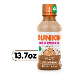 Dunkin' Girl Scout S'mores Iced Coffee, 13.7 fl oz