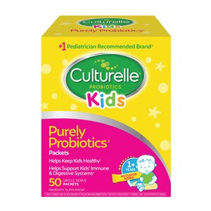 Culturelle Kids Daily Probiotic Supplement, Digestive Health, Packets, 50ct