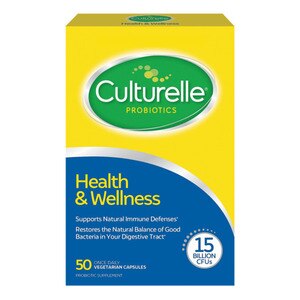 Culturelle Health & Wellness Daily Probiotic, Immune Support, Capsules 50 Ct , CVS