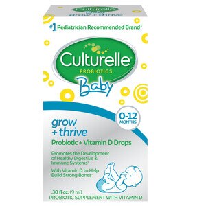 Culturelle Baby Probiotic + Vitamin D Drops, 0.30 FL Oz - 0.3 Oz , CVS
