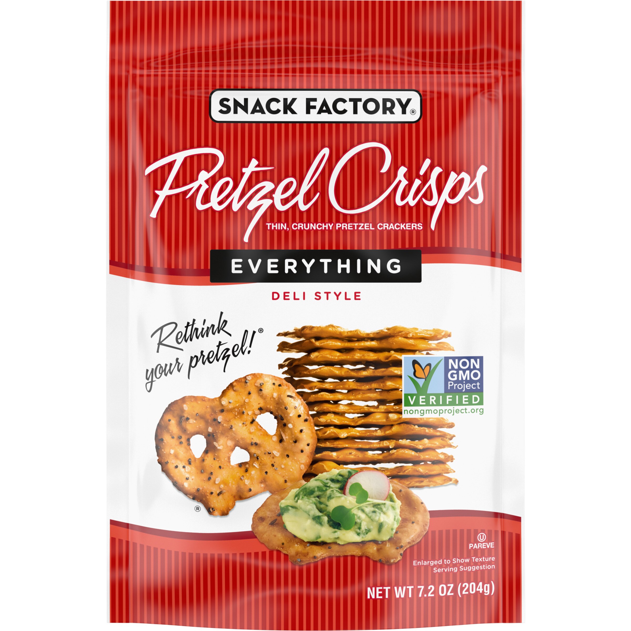 Harvest Snaps Green Pea Snack Crisps, Caesar - 3.3 oz