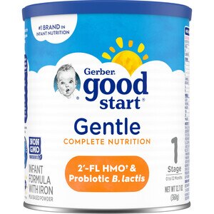 Gerber Good Start Gentle - Fórmula para bebé con hierro, 12.7 oz