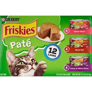  Friskies Cat Food Variety Pack 12- 5.5 Oz 