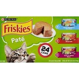 Friskies Classic Pate Variety Pack, 5.5 oz, 24 ct, thumbnail image 1 of 4