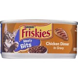 Friskies Meaty Bits Chicken Dinner In Gravy Canned Cat Food, thumbnail image 1 of 4
