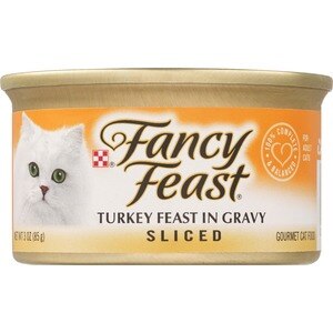  Fancy Feast Turkey Feast In Gravy, Sliced 