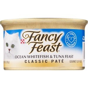 fancy feast ocean whitefish and tuna classic