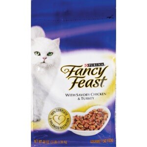 Fancy Feast Savory Chicken & Turkey Dry Cat Food (Bag) - 3 , CVS