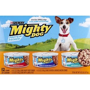 Mighty Dog Protein Packed Food For Small Dogs