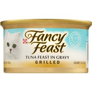 Fancy Feast - Comida en salsa para gatos, grillada, Tuna Feast