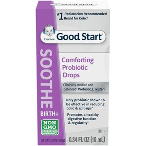 Gerber Good Start Soothe Comforting Baby Probiotic Drops For Dietary Supplement, . Bottle - 0.34 Oz , CVS