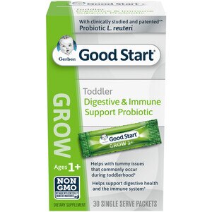 Gerber Good Start, Toddler Probiotic, Grow, 30 single serve packets - 30 ct | CVS