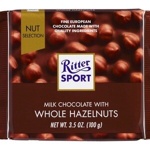 Ritter Sport Milk Chocolate With Whole Hazelnuts, 3.5 Oz , CVS
