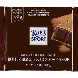Ritter Sport Milk Chocolate With Butter Biscuit - 3.5 Oz , CVS