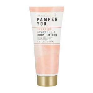 We Live Like This: Pamper You - Loción corporal relajante (Grapefruit o Lavender), 6.4 oz