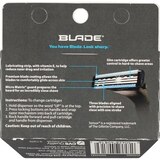 Blade Men's 3-Blade Razor Blade Refills, thumbnail image 2 of 3