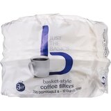 Just The Basics Basket Style Coffee Filters 3-1/4 Inches, 200 ct, thumbnail image 1 of 4