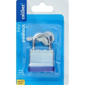 Caliber Heavy Duty Steel Padlock , CVS