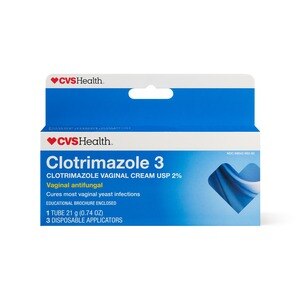 CVS Health Clotrimazole 3 Vaginal Cream - 3 Ct