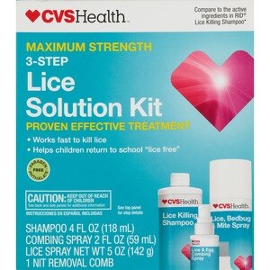 CVS Health Lice Solution Kit, Maximum Strength - 1