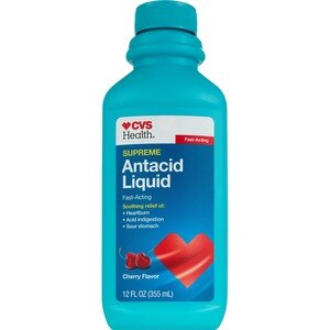 CVS Health - Antiácido líquido Supreme, Cherry