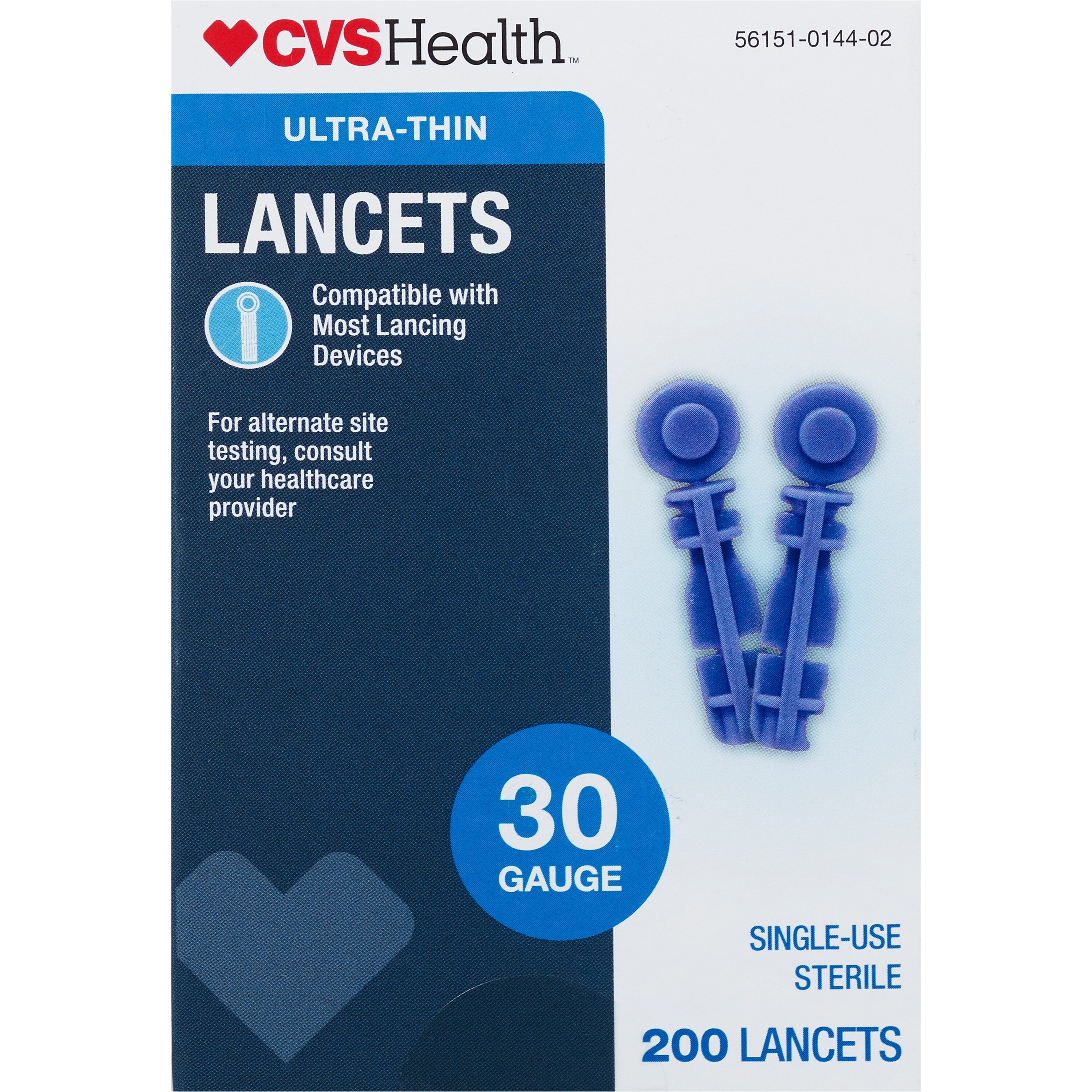  CVS Health Ultra Thin Lancets 