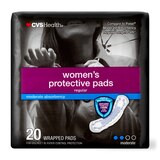 CVS Health Women's Protective Pads Moderate Absorbency, thumbnail image 1 of 4