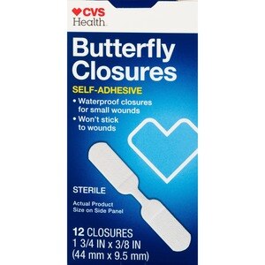 CVS Health - Apósitos mariposa, tamaño único