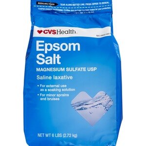  CVS Health Epsom Salt Magnesium Sulfate USP, 96 OZ 