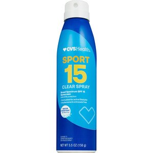 CVS Health Sport Clear Broad Spectrum Sunscreen Spray