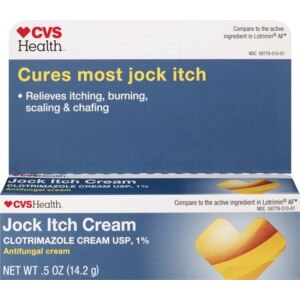 CVS Health Antifungal Jock Itch Cream, 0.5 Oz