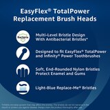 CVS Health EasyFlex Total Power Replacement Brush Heads, 3 CT, thumbnail image 3 of 6