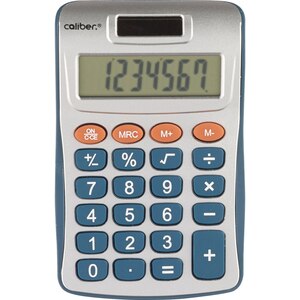 Assorted Colors Jot 8 Digit Display Pocket Calculator New In Plastic 