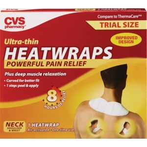 ThermaCare Neck Pain Therapy, Wrist & Shoulder Pain Relief Heat Wraps - 3  ct