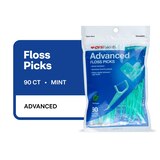 CVS Health Advanced Floss Picks, Mint, 90 CT, thumbnail image 1 of 5