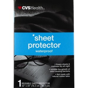 CVS Health Bedding | Sheet Protector Waterproof Nwt | Color: Blue/White | Size: Os | Tcowgill5's Closet