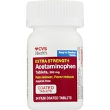 CVS Health Extra Strength Acetaminophen Pain Reliever & Fever Reducer 500 MG Tablets, thumbnail image 5 of 5