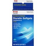 CVS Health Diuretic Soft Gels Maximum Strength, 50 mg, 30 CT, thumbnail image 1 of 2