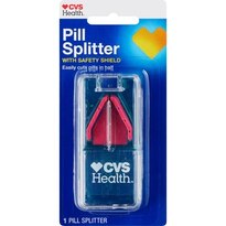 CVS Health - Cortador de pastillas, con protector de seguridad