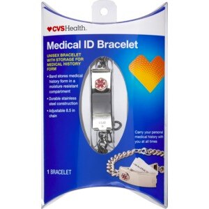 medical id bracelets medical alert bracelets necklaces cvs com